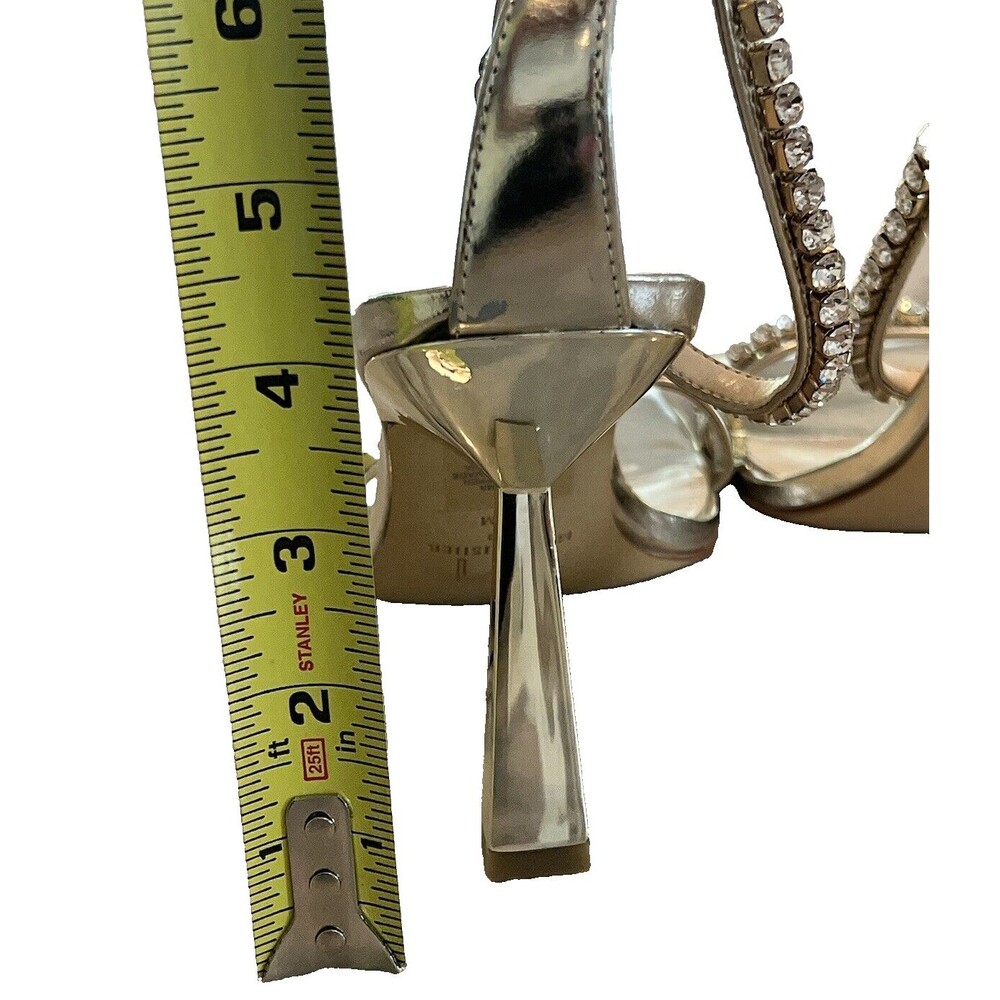 Marc Fisher Ltd Karima Ankle Strap Sandal Gold Si… - image 4